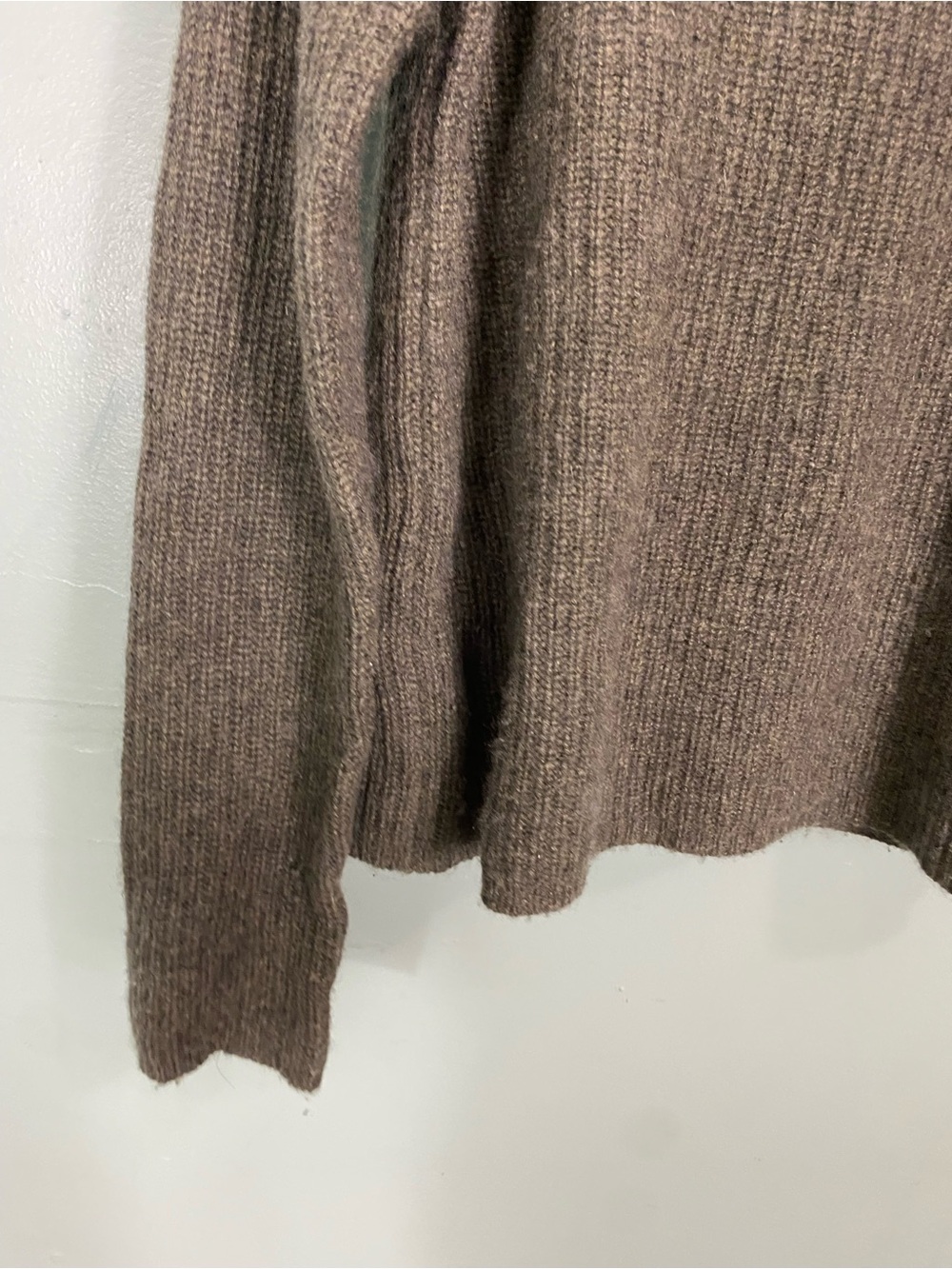 Jenni Kayne Cashmere Fisherman Sweater Green Medium - Picture 10 of 10